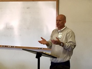 Dr. Larry Trotter teaching on Christ-centered preaching